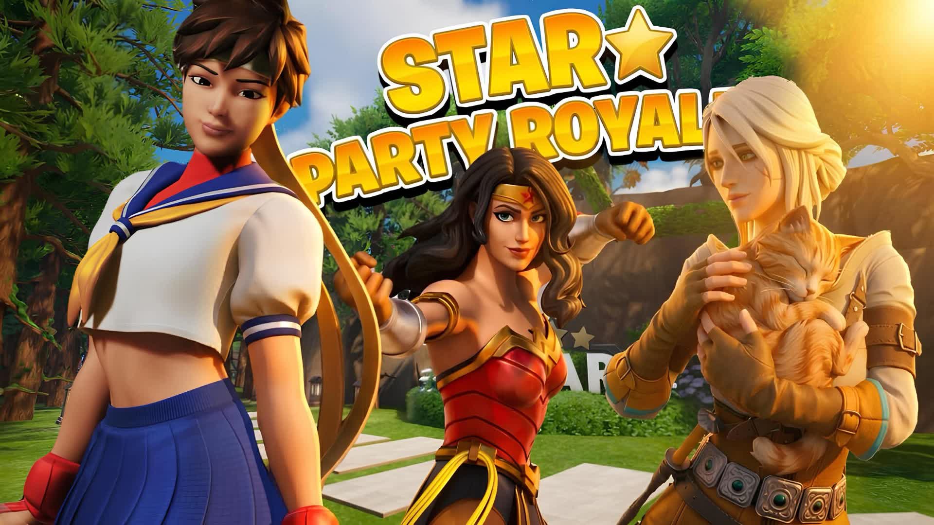 PARTY ROYALE STAR✨ — Fortnite Creative map