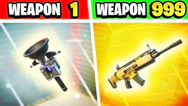 🎯Chapter 5 Gun Game (Dux) — Fortnite Creative map