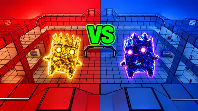 BEST UNC FFA RED VS BLUE RVB — Fortnite Creative map cover art