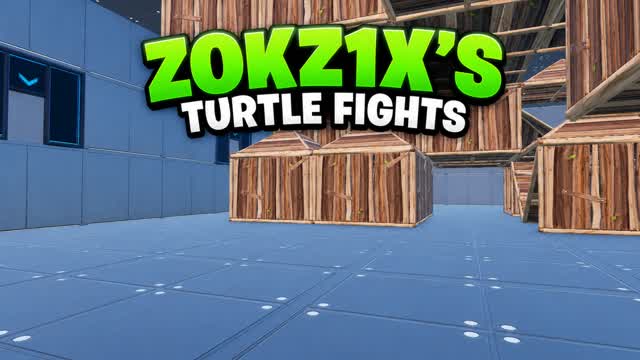 Zokz1x's Turtle Fights FFA — Fortnite Creative map cover art