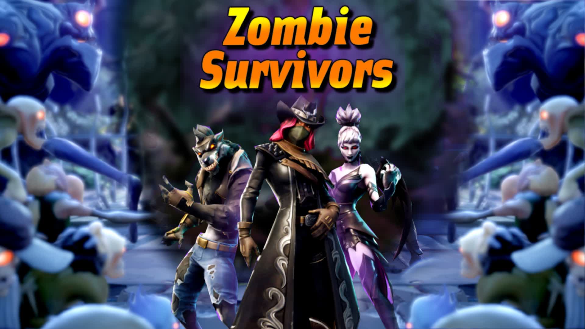 ZOMBIE WARS — Fortnite Creative map