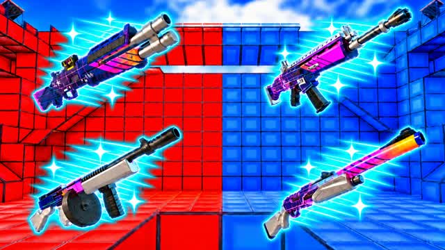SUPER MASTER RED VS BLUE 🔴🔵 — Fortnite Creative map