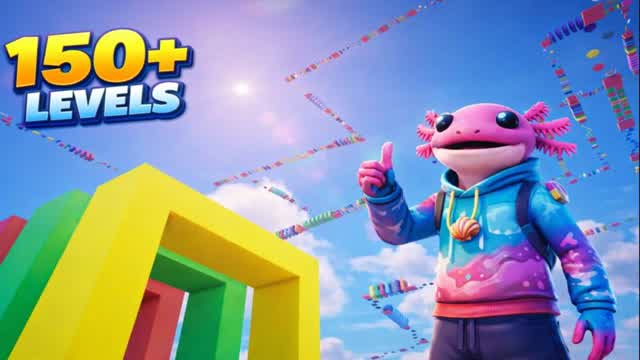 INFINITE OBBY PARKOUR⭐ — Fortnite Creative map cover art