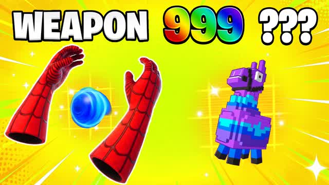 PRO SPIDER-MAN GUN GAME V2🎯 — Fortnite Creative map