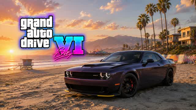 GDA 6 VI CARS IN COLORADO — Fortnite Creative map cover art