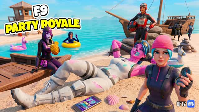 F9 Party Royale — Fortnite Creative map