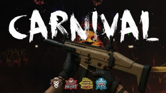 CARNIVAL ZOMBIES — Fortnite Creative map cover art