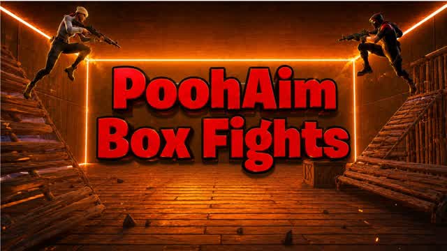 Poohaim Box Fights — Fortnite Creative map cover art