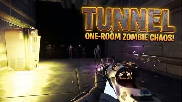 TUNNEL: COD Zombies (1 room) — Fortnite Creative map