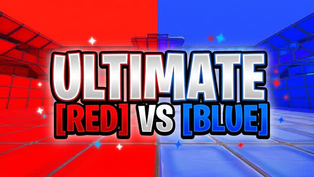 ULTIMATE RED VS BLUE 🔴🔵 FFA — Fortnite Creative map cover art