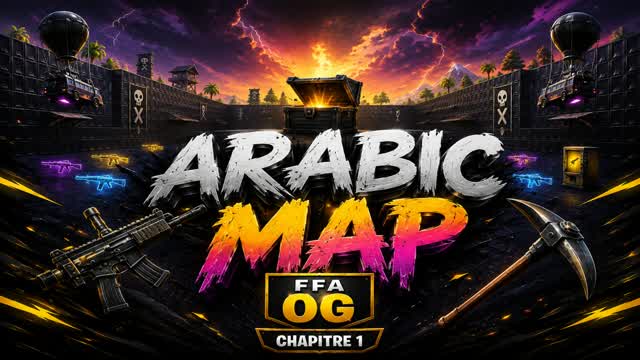 🌴 ARABIC MAP FFA OG 🌴 صحراء العرب ✨​🚀 — Fortnite Creative map