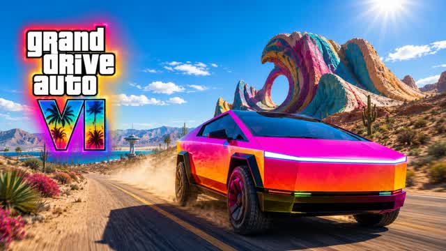 GDA 6 VI GRND DRIFT AUTO FLORIDA — Fortnite Creative map cover art