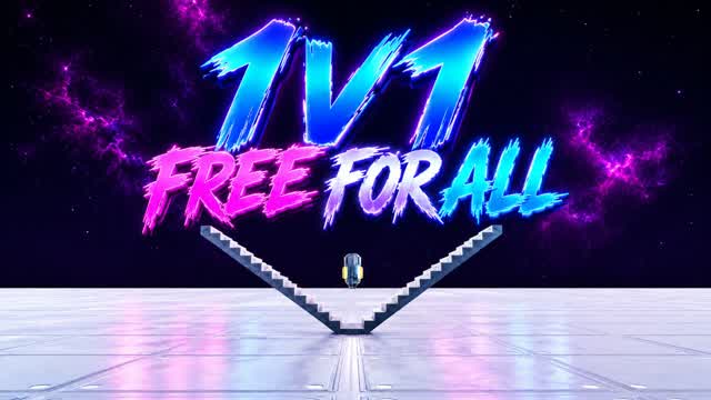 🔥 1V1 free for all 🔥 — Fortnite Creative map