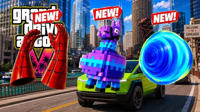 NEW DRIVE FREE FOR ALL — Fortnite Creative map cover art