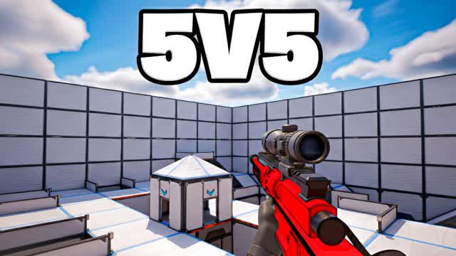 TDM 5V5 🔴 FPS TEAM DEATHMATCH — Fortnite Creative map cover art