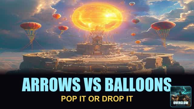 ARROWS VS BALLOONS — Fortnite Creative map cover art