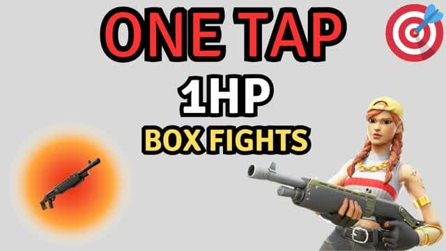 ONE TAP BOX FIGHTS — Fortnite Creative map cover art