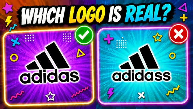 GUESS LOGO 🔎 PARKOUR OBBY — Fortnite Creative map