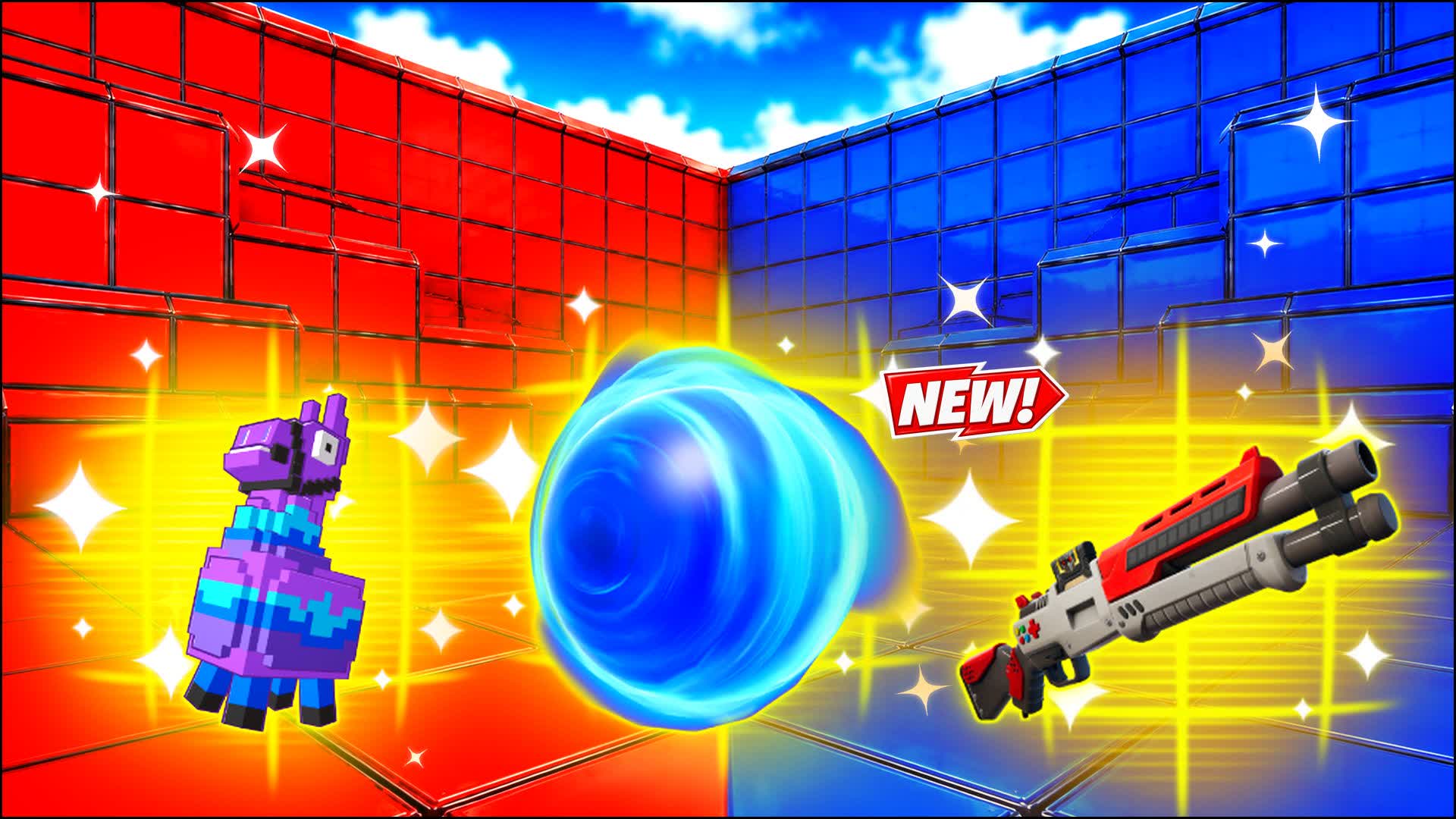 RED VS BLUE FORWARD BEARING 🔴🔵 — Fortnite Creative map