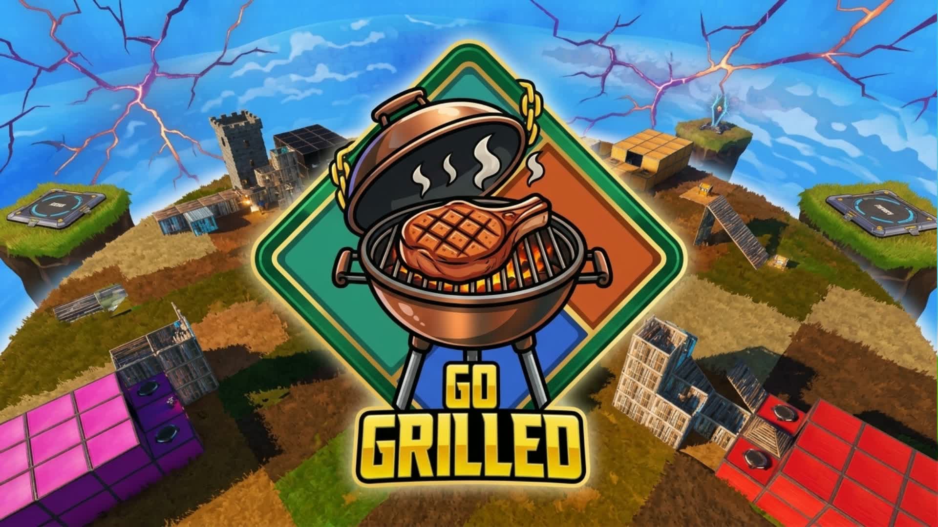 GO GRILLED ZONE WARS ♨️ — Fortnite Creative map