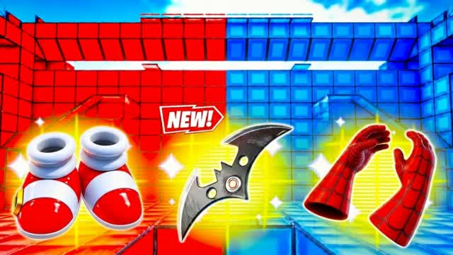 RED VS BLUE CREAMY FLAPPY FLUFFY 🔴🔵 — Fortnite Creative map