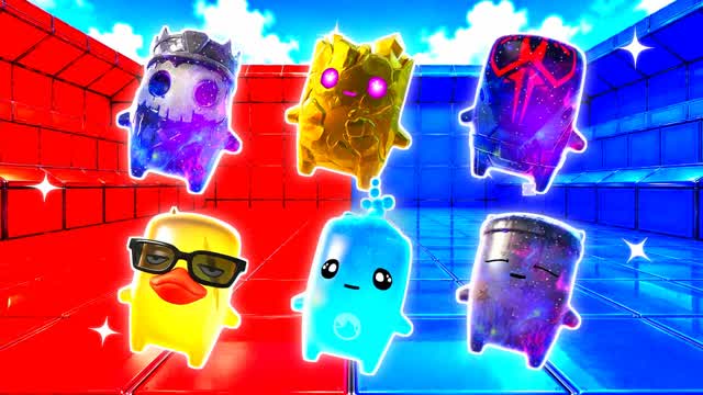 RED VS BLUE RADAR HUNT 🔴🔵 — Fortnite Creative map