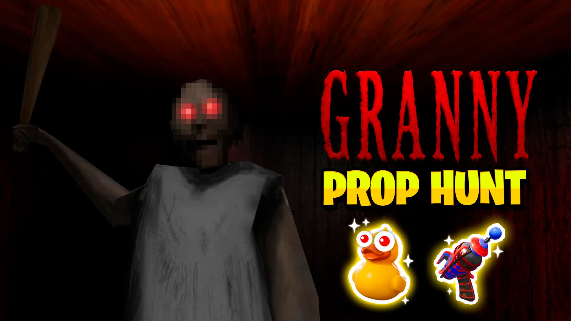 GRANNY HOUSE PROP HUNT — Fortnite Creative map