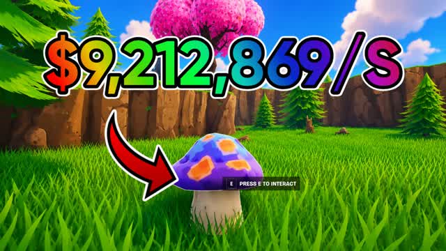 Press E to Interact — Fortnite Creative map