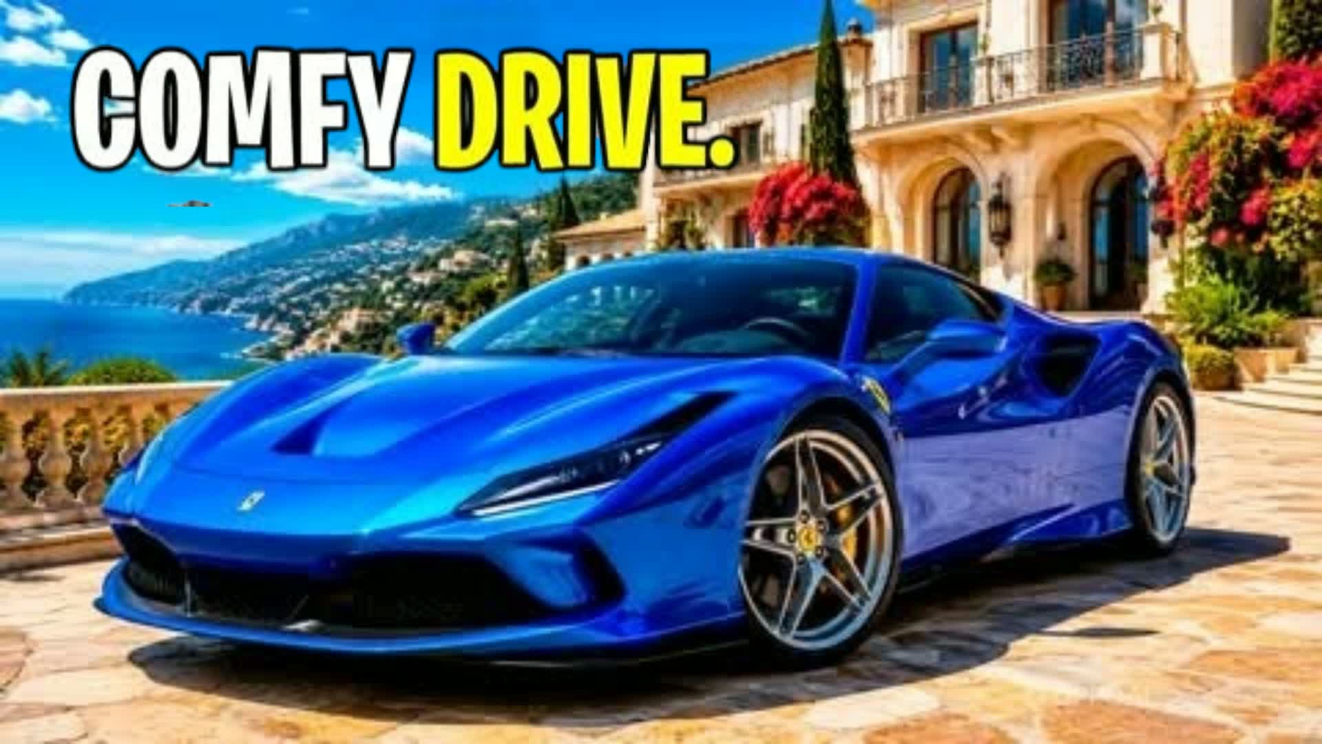 THE GRAND CAR FREE DRIVE 🌄 — Fortnite Creative map