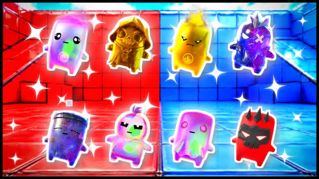 RED VS BLUE MIRROR JOLT 🔴🔵 — Fortnite Creative map cover art