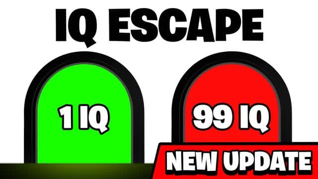 IQ ESCAPE ROOM 🧠 — Fortnite Creative map