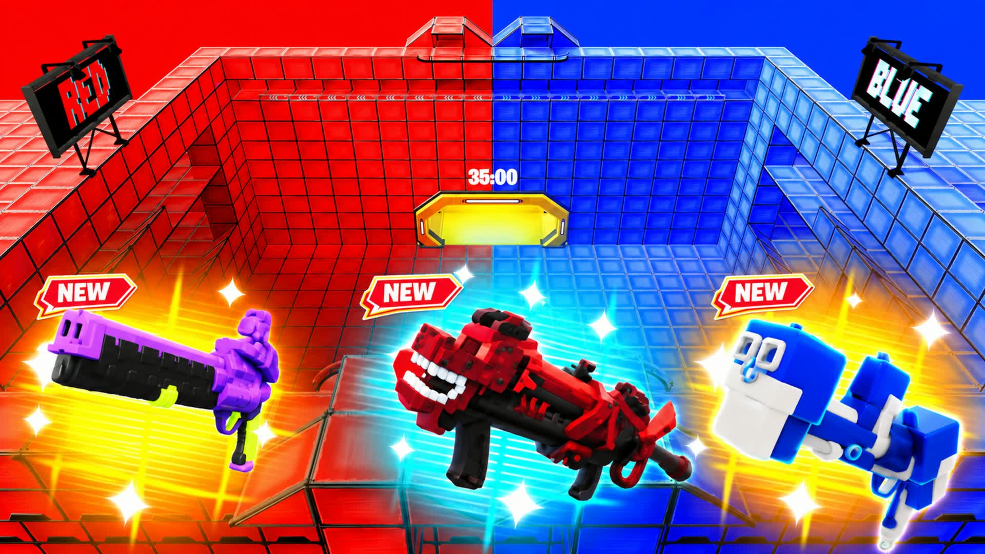 RED VS BLUE BRAINROT ARSENAL — Fortnite Creative map