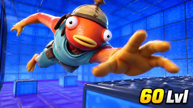 HS 60 LEVEL parkour(7137) — Fortnite Creative map