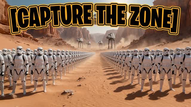 ⭐ CAPTURE THE ZONE ⭐ STAR WARS 🎵 MUSIC — Fortnite Creative map cover art