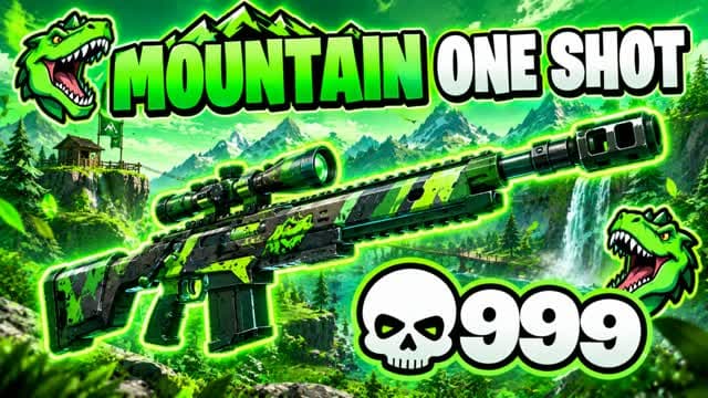 ⛰️Mountain Gun Game🎯 One Shot🔫 — Fortnite Creative map cover art
