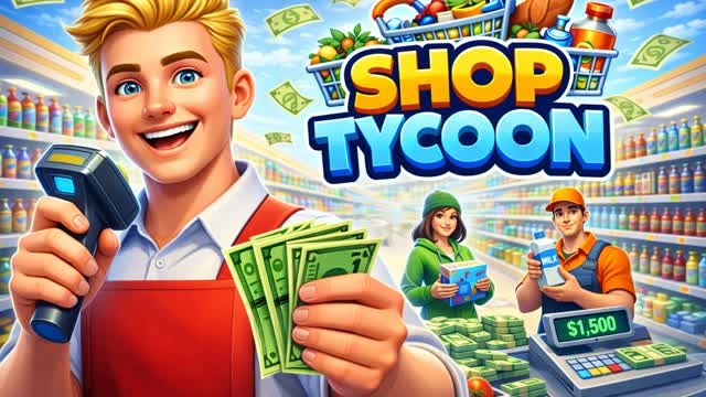 Shop Tycoon — Fortnite Creative map cover art