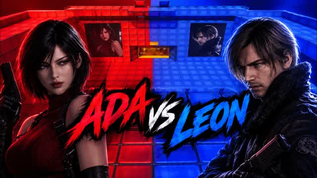 Ada vs Leon🔴🔵 — Fortnite Creative map