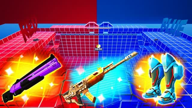 RED VS BLUE🔴rvb67🔵 — Fortnite Creative map
