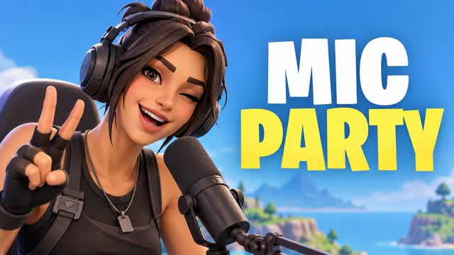 FRIENDWAVE - NEARBY CHAT 🎤 VIBE — Fortnite Creative map