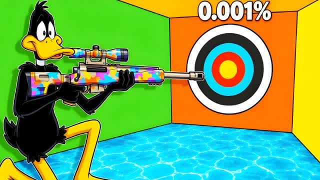 🐟 FISHY TRICKSHOT PARKOUR 🐟🎯 — Fortnite Creative map