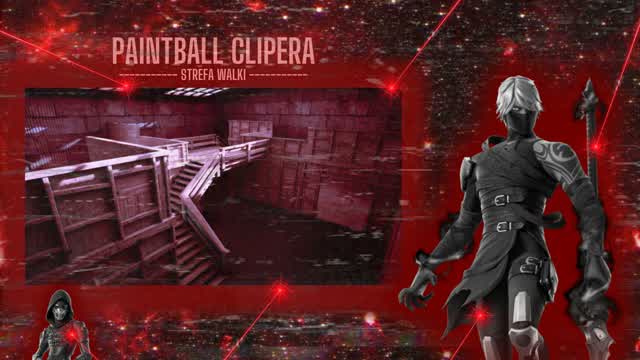 Paintball Clipera - Strefa Walki — Fortnite Creative map cover art