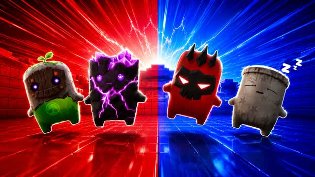 RED VS BLUE 🔴🔵 FORGIVENESS — Fortnite Creative map cover art