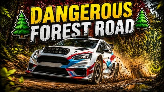 🌲DANGEROUS FOREST ROAD🌲 — Fortnite Creative map