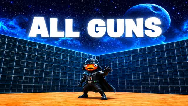 BEST 1V1 STAR WARS WITH EVERY GUN — Fortnite Creative map cover art