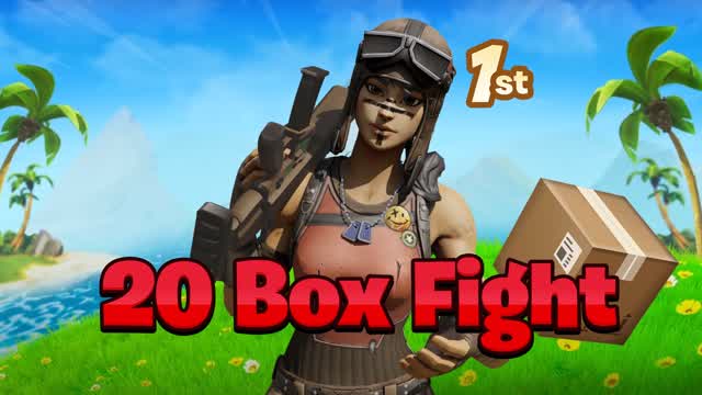 BOX FIGHT العماره — Fortnite Creative map cover art