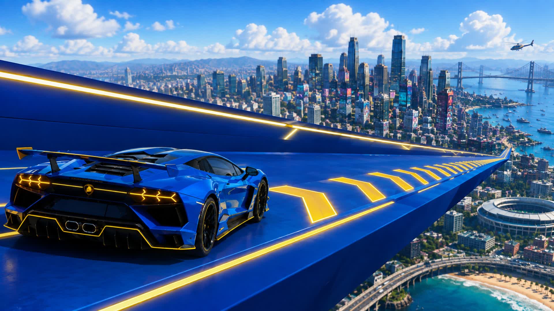 CAR GAME - FUN CAR RACE — Fortnite Creative map