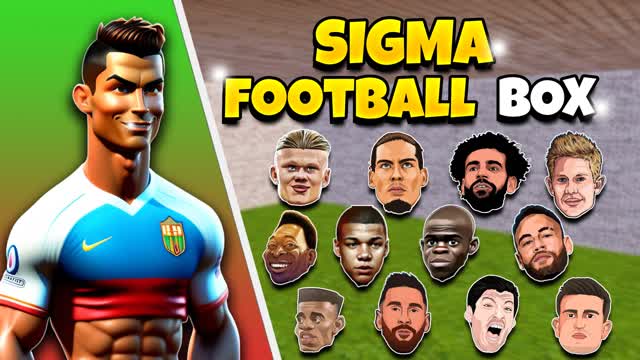 SIGMA FOOTBALL BOX FIGHTS📦 — Fortnite Creative map cover art