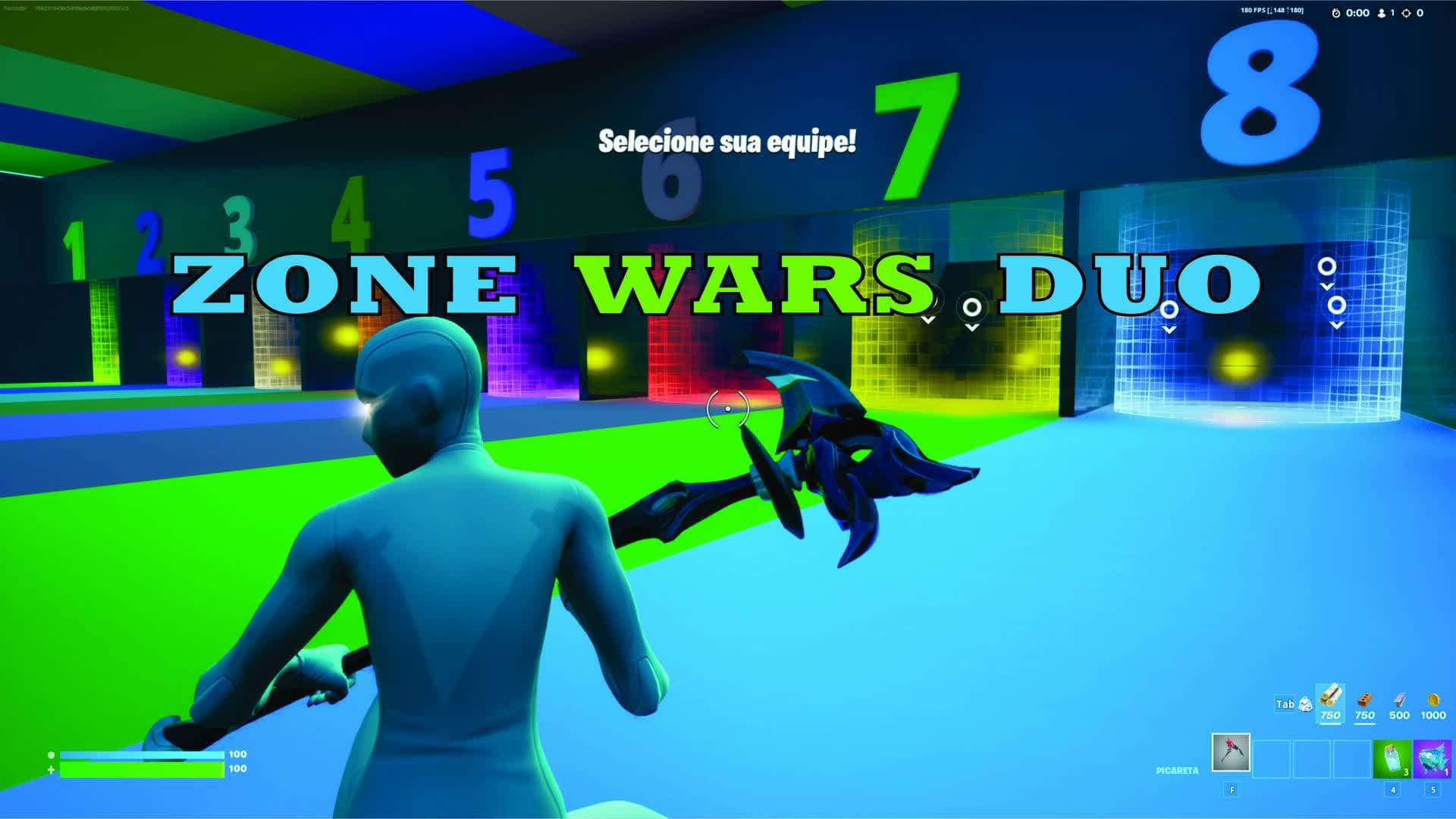 💙Zone Wars  DUO💙 — Fortnite Creative map