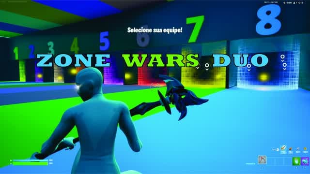💙Zone Wars  DUO💙 — Fortnite Creative map cover art