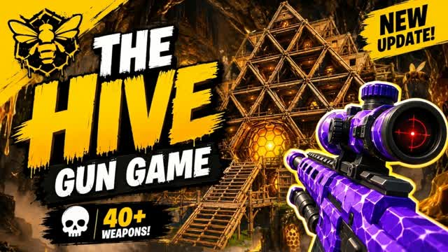The Hive - gun game — Fortnite Creative map